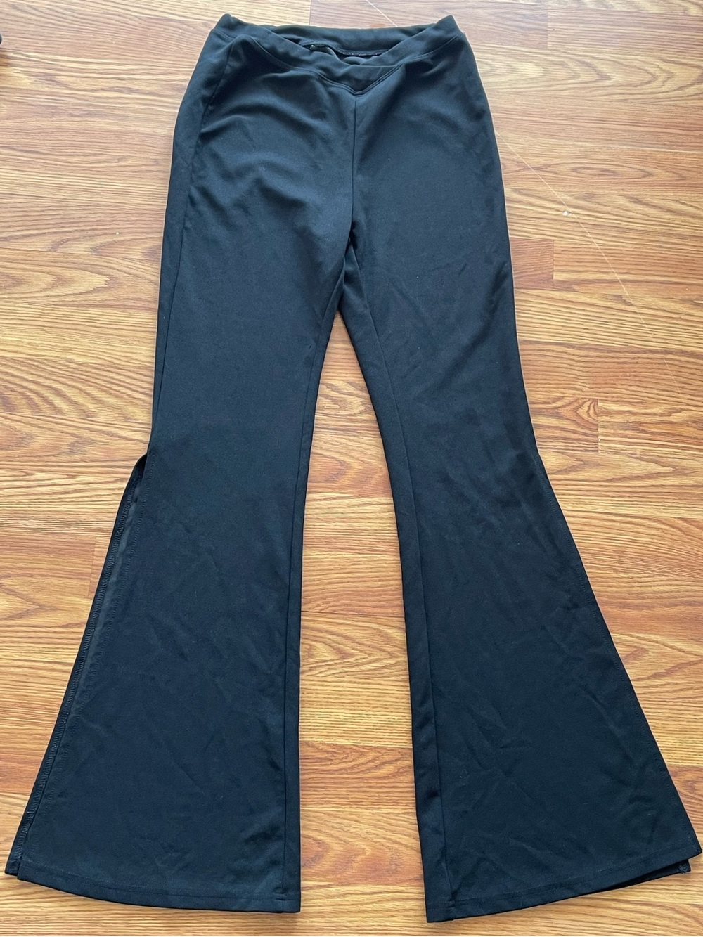 Black Women's Flare Pants